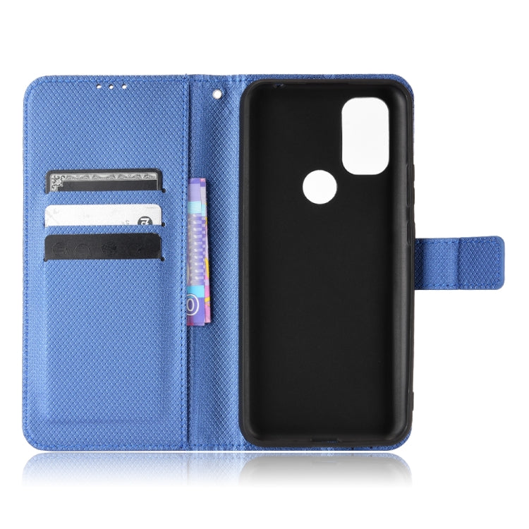 For Blackview A70 2021 Diamond Texture Leather Phone Case(Blue)