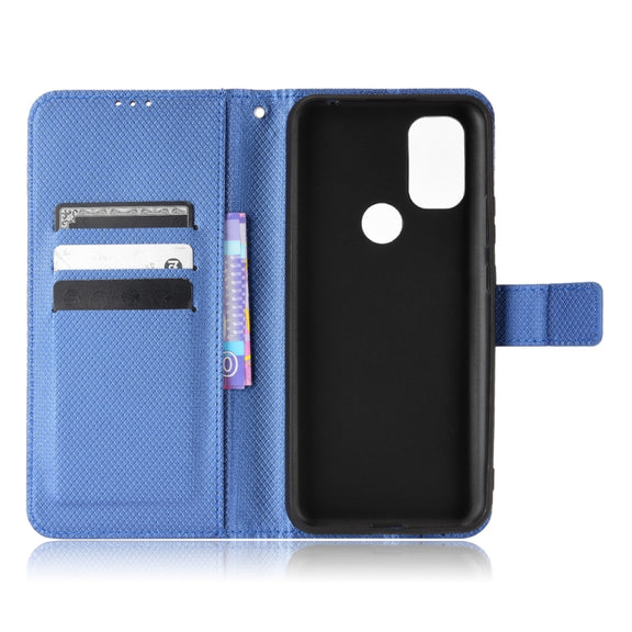 For Blackview A70 2021 Diamond Texture Leather Phone Case(Blue)