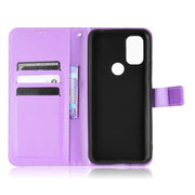 For Blackview A70 2021 Diamond Texture Leather Phone Case(Purple)