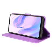 For Blackview A70 2021 Diamond Texture Leather Phone Case(Purple)