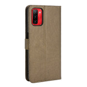 For Ulefone Note 12P Diamond Texture Leather Phone Case(Brown)