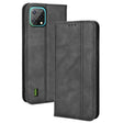 For Blackview A55 Magnetic Buckle Retro Crazy Horse Leather Phone Case(Black) - free shipping - PMC TechLife - Order now!