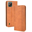 For Blackview A55 Magnetic Buckle Retro Crazy Horse Leather Phone Case(Brown) - More Brand by PMC TechLife | Online Shopping South Africa | PMC TechLife | Buy Now Pay Later Mobicred