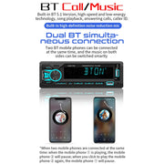 SWM-1789 Car Radio Receiver Bluetooth 5.1 MP3 Player with Remote Control