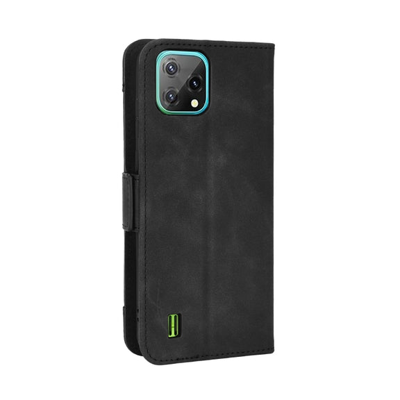 For Blackview A55 Skin Feel Calf Pattern Leather Phone Case(Black)