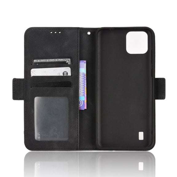 For Blackview A55 Skin Feel Calf Pattern Leather Phone Case(Black)