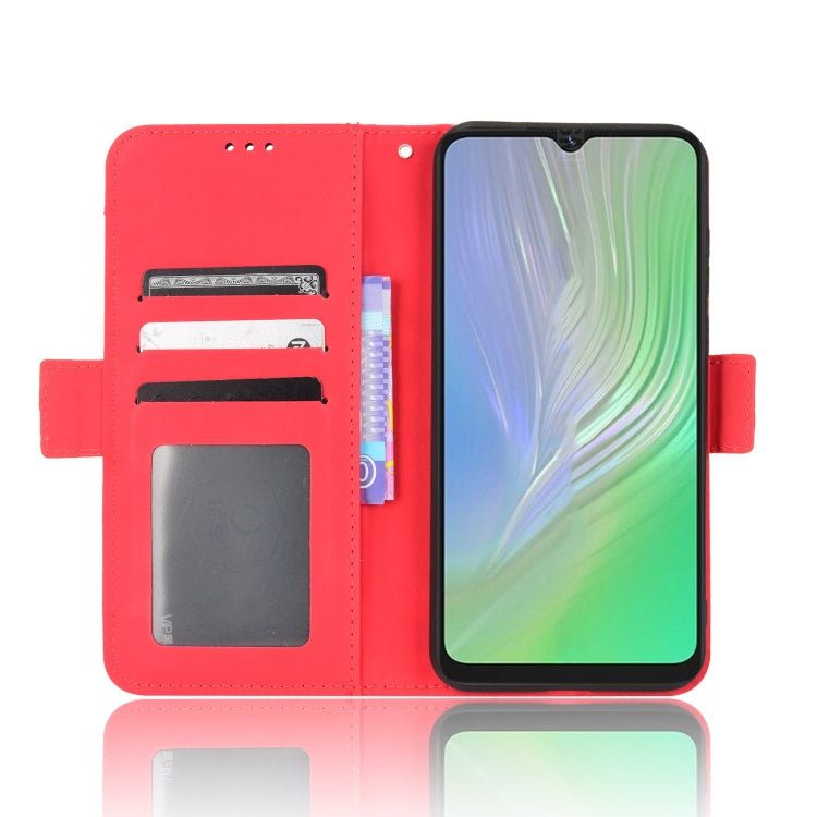 For Blackview A55 Skin Feel Calf Pattern Leather Phone Case(Red)