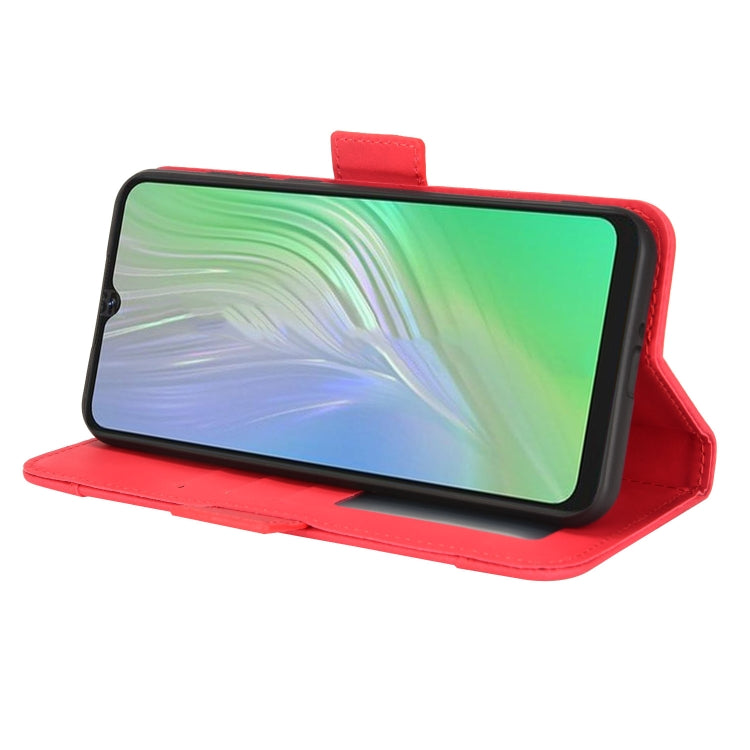 For Blackview A55 Skin Feel Calf Pattern Leather Phone Case(Red)