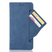 For Blackview A55 Skin Feel Calf Pattern Leather Phone Case(Blue)