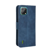 For Blackview A55 Skin Feel Calf Pattern Leather Phone Case(Blue)