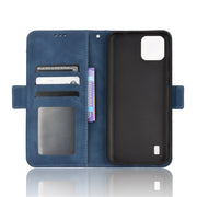 For Blackview A55 Skin Feel Calf Pattern Leather Phone Case(Blue)