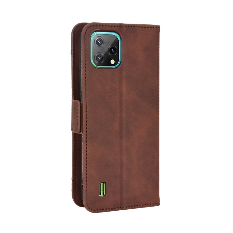 For Blackview A55 Skin Feel Calf Pattern Leather Phone Case(Brown)