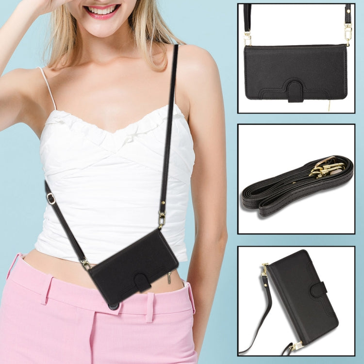 For Blackview A90 Litchi Texture Zipper Leather Phone Case(Black)