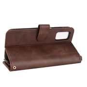 For Blackview A90 Litchi Texture Zipper Leather Phone Case(Brown)