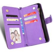 For Blackview A90 Litchi Texture Zipper Leather Phone Case(Purple)