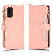 For Blackview A90 Litchi Texture Zipper Leather Phone Case(Pink)