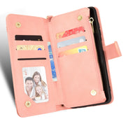 For Blackview A90 Litchi Texture Zipper Leather Phone Case(Pink)