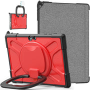 For MicroSoft Surface Go 1 / 2 / 3 TPU + PC Tablet Case(Red)