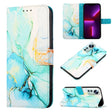 For Xiaomi 12 Pro PT003 Marble Pattern Flip Leather Phone Case(Green LS003) - free shipping - PMC TechLife - Order now!