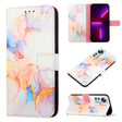 For Xiaomi 12 Pro PT003 Marble Pattern Flip Leather Phone Case(Galaxy Marble White LS004) - Xiaomi Cases by PMC TechLife | Online Shopping South Africa | PMC TechLife