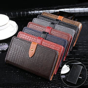 For Umidigi A11S idewei Crocodile Texture Leather Phone Case(Black)