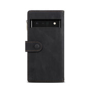 For Google Pixel 7 Pro 5G Retro Frosted Horizontal Flip Leather Phone Case(Black)
