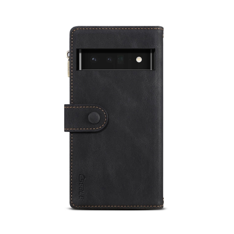 For Google Pixel 7 Pro 5G Retro Frosted Horizontal Flip Leather Phone Case(Black)