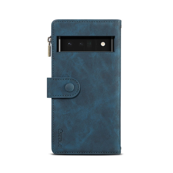 For Google Pixel 7 Pro 5G Retro Frosted Horizontal Flip Leather Phone Case(Deep Green)