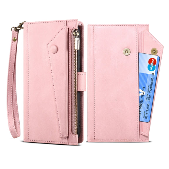 For Google Pixel 7 5G Retro Frosted Horizontal Flip Leather Phone Case(Rose Gold)