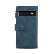 For Google Pixel 7 5G Retro Frosted Horizontal Flip Leather Phone Case(Deep Green)