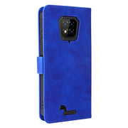For Ulefone Armor 8 Skin Feel Magnetic Buckle Calf Texture Leather Phone Case(Blue)