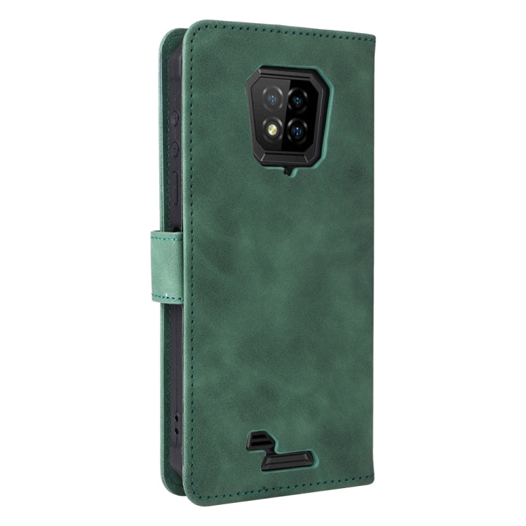 For Ulefone Armor 8 Skin Feel Magnetic Buckle Calf Texture Leather Phone Case(Green)
