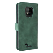 For Ulefone Armor 8 Skin Feel Magnetic Buckle Calf Texture Leather Phone Case(Green)