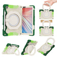 For Lenovo Tab M10 HD Gen 2 X306 Armor Contrast Color Silicone + PC Tablet Case(Colorful Green) - Lenovo by PMC TechLife | Online Shopping South Africa | PMC TechLife | Buy Now Pay Later Mobicred