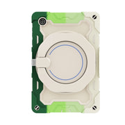 For Lenovo Tab M10 HD Gen 2 X306 Armor Contrast Color Silicone + PC Tablet Case(Colorful Green)