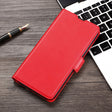 For Doogee Y8 Ultra-thin Voltage Side Buckle PU + TPU Leather Phone Case(Red) - More Brand by PMC TechLife | Online Shopping South Africa | PMC TechLife | Buy Now Pay Later Mobicred