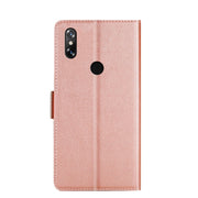 For Doogee Y8 Ultra-thin Voltage Side Buckle PU + TPU Leather Phone Case(Rose Gold)