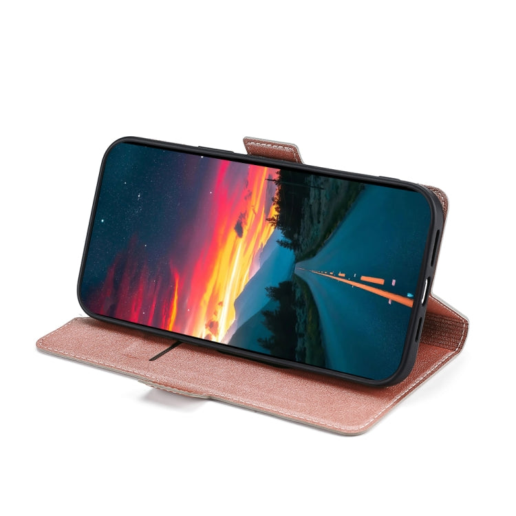 For Doogee Y8 Ultra-thin Voltage Side Buckle PU + TPU Leather Phone Case(Rose Gold)