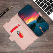 For Doogee Y8 Ultra-thin Voltage Side Buckle PU + TPU Leather Phone Case(Rose Gold)