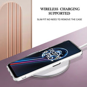 For Realme 9 Pro+ Electroplating Marble Pattern Dual-side IMD TPU Phone Case(Purple 001)