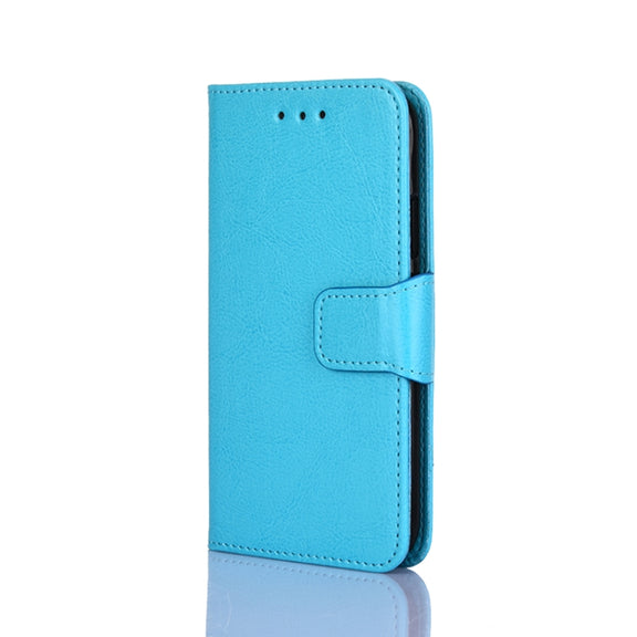 For Google Pixel 5 XL 5G / Pixel 4A  5GCrystal Texture Leather Phone Case(Light Blue)