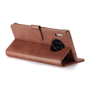For Honor 50 Lite LC.IMEEKE Calf Texture Flip Leather Phone Case(Brown)