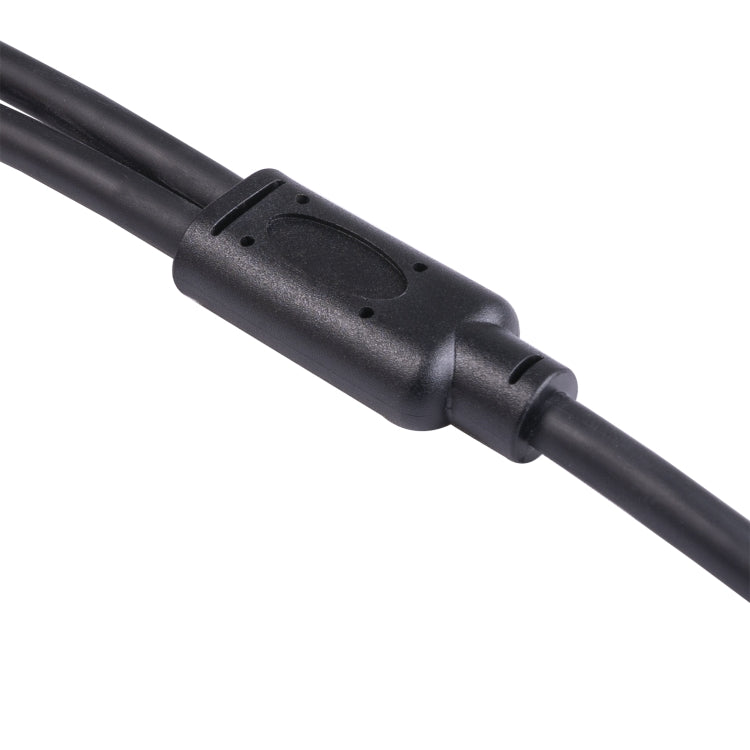 TC194BUXK107YR-30 3.5mm Male to Dual Canon Female Audio Cable