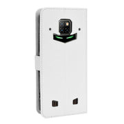 For Doogee S88 Pro / S88 Plus Diamond Texture Leather Phone Case(White)