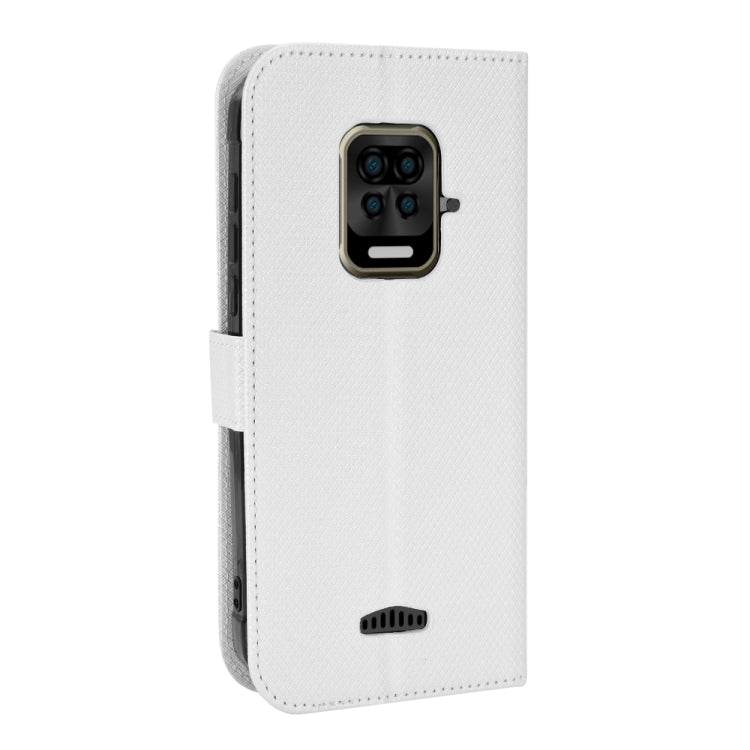 For Doogee S59 / S59 Pro Diamond Texture Leather Phone Case(White)