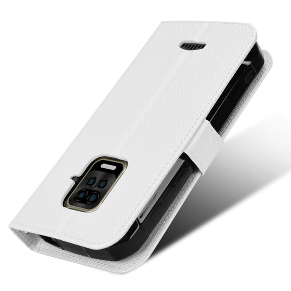 For Doogee S59 / S59 Pro Diamond Texture Leather Phone Case(White)