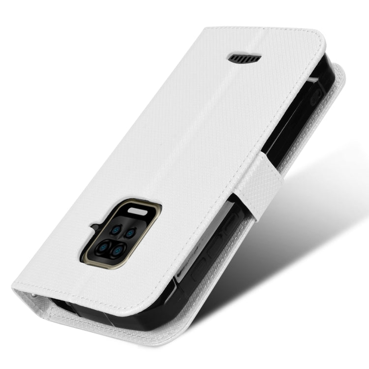For Doogee S59 / S59 Pro Diamond Texture Leather Phone Case(White)