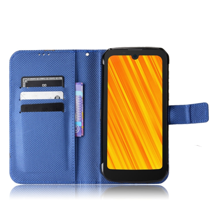 For Doogee S59 / S59 Pro Diamond Texture Leather Phone Case(Blue)