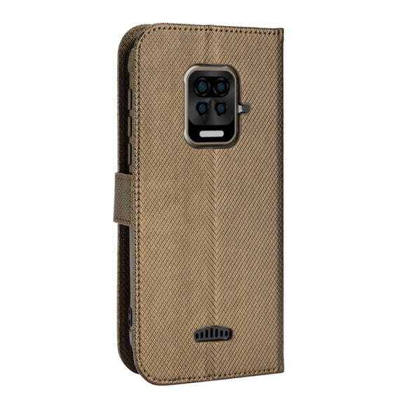 For Doogee S59 / S59 Pro Diamond Texture Leather Phone Case(Brown)