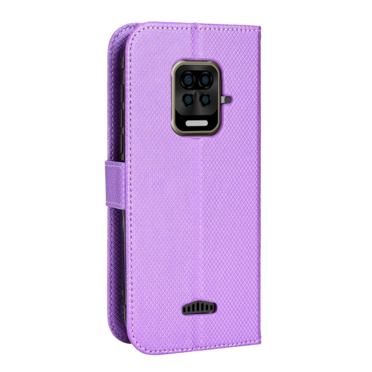 For Doogee S59 / S59 Pro Diamond Texture Leather Phone Case(Purple)